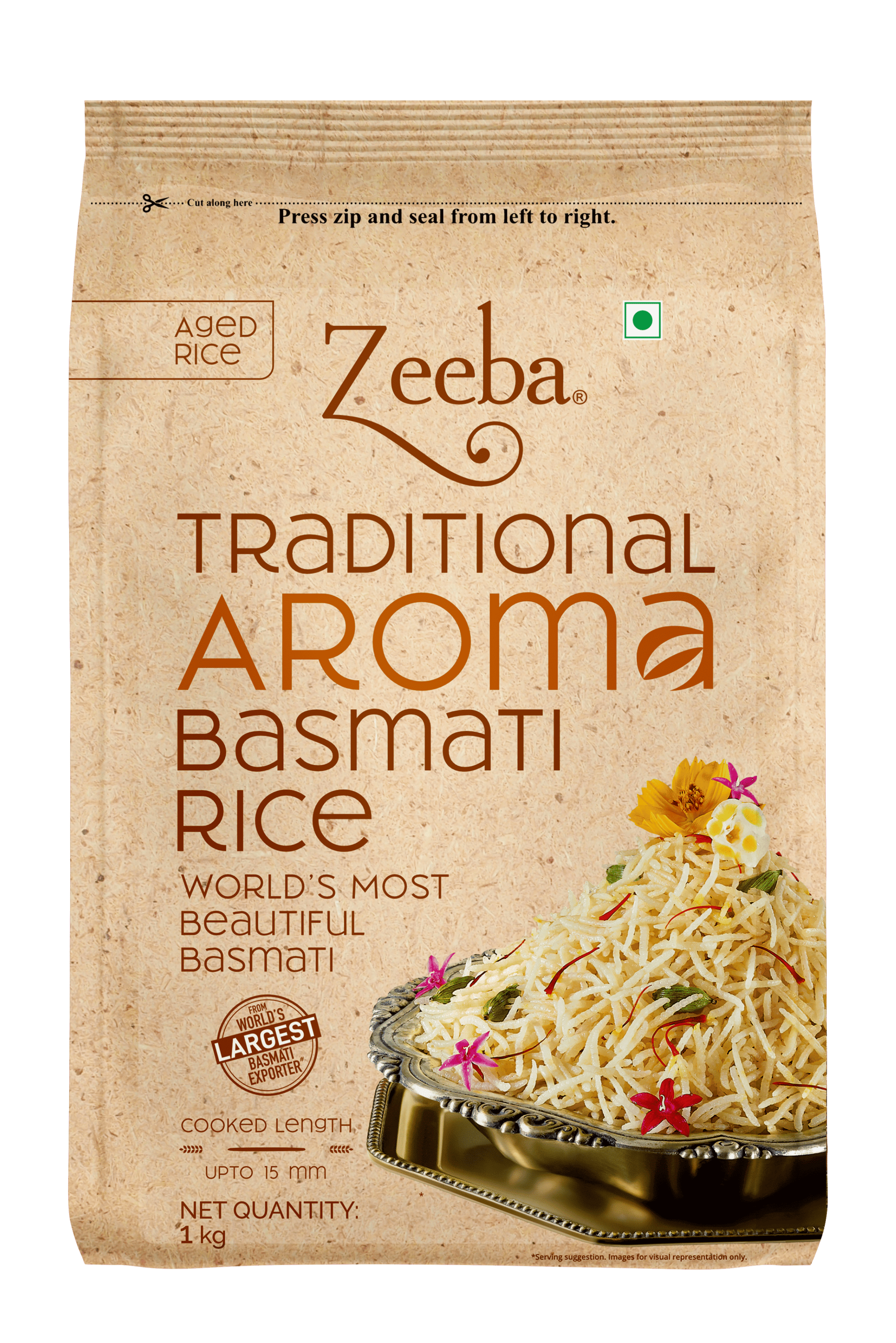 Zeeba Traditional Aroma Basmati Rice